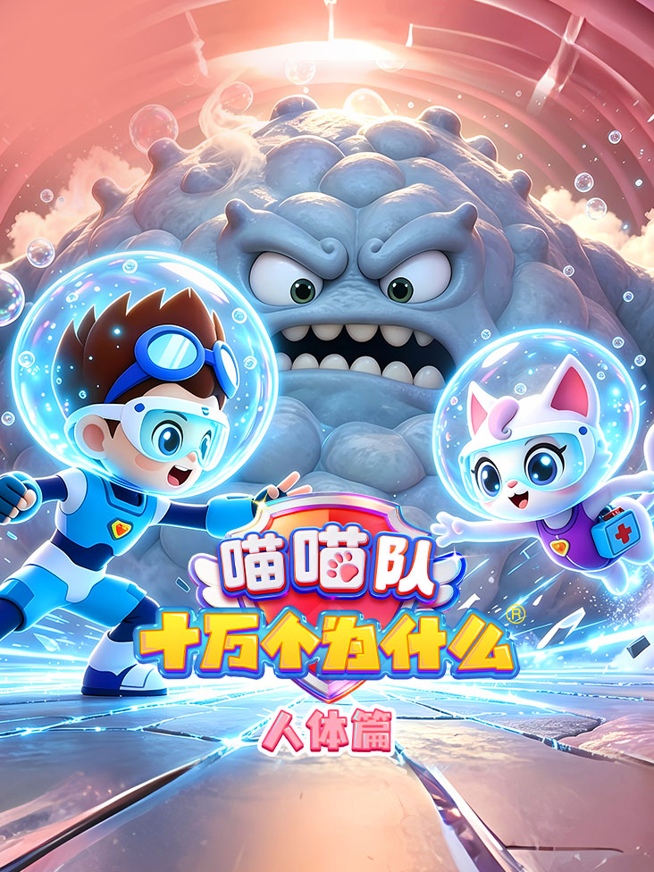 喵喵队十万个为什么人体篇封面图