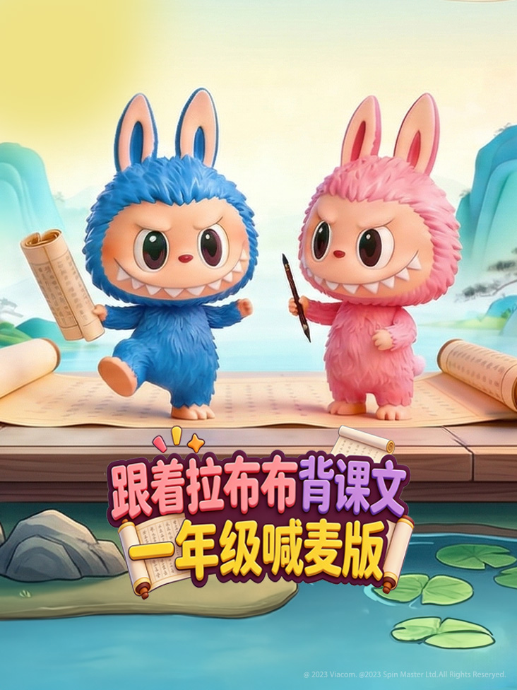 跟着拉布布背课文一年级喊麦版封面图