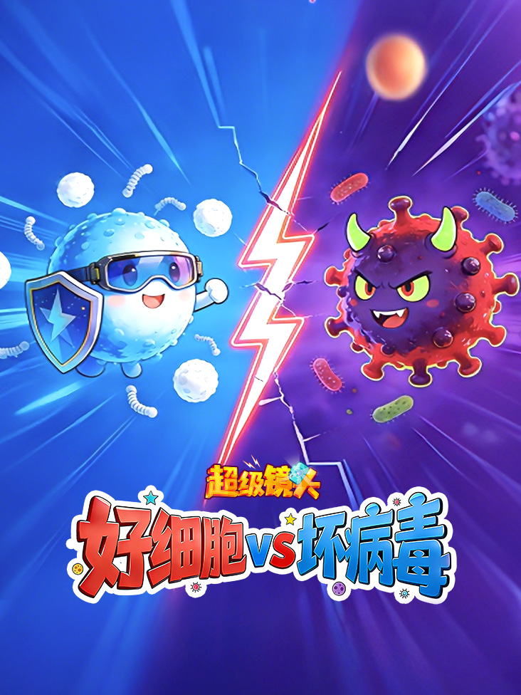 超级镜头好细胞vs坏病毒