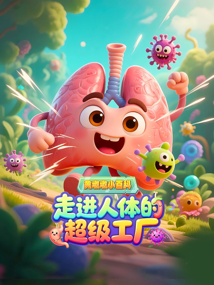 黄墩墩小百科走进人体的超级工厂封面图