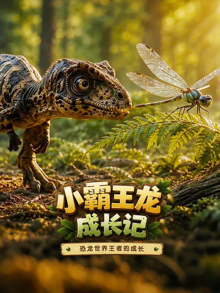 小霸王龙成长记:恐龙世界王者的成长