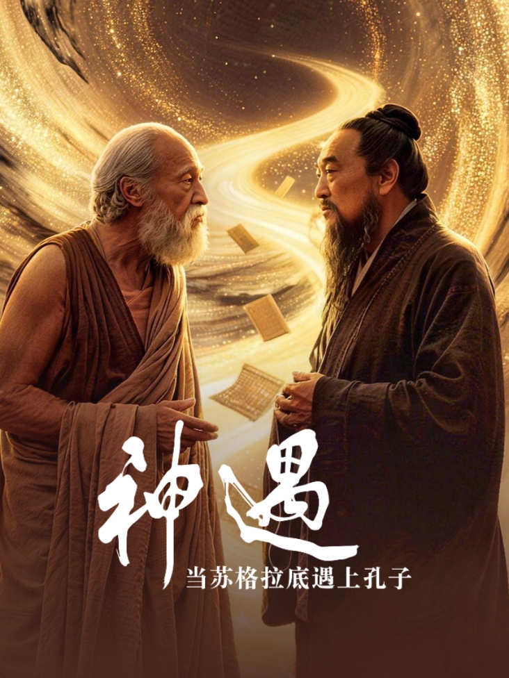 神遇当苏格拉底遇上孔子封面图
