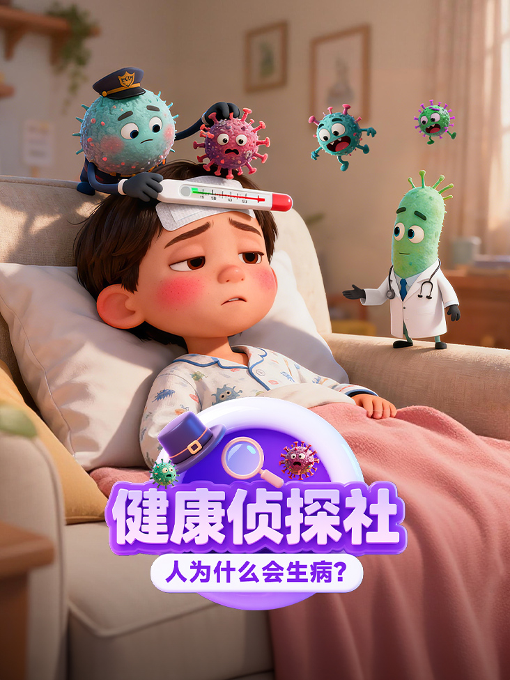 健康侦探社人为什么会生病封面图