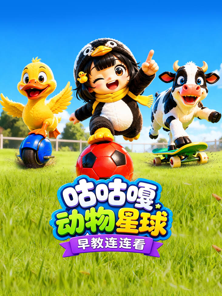 咕咕嘎动物星球早教连连看封面图