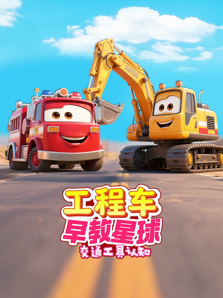 工程车早教星球交通工具认知}