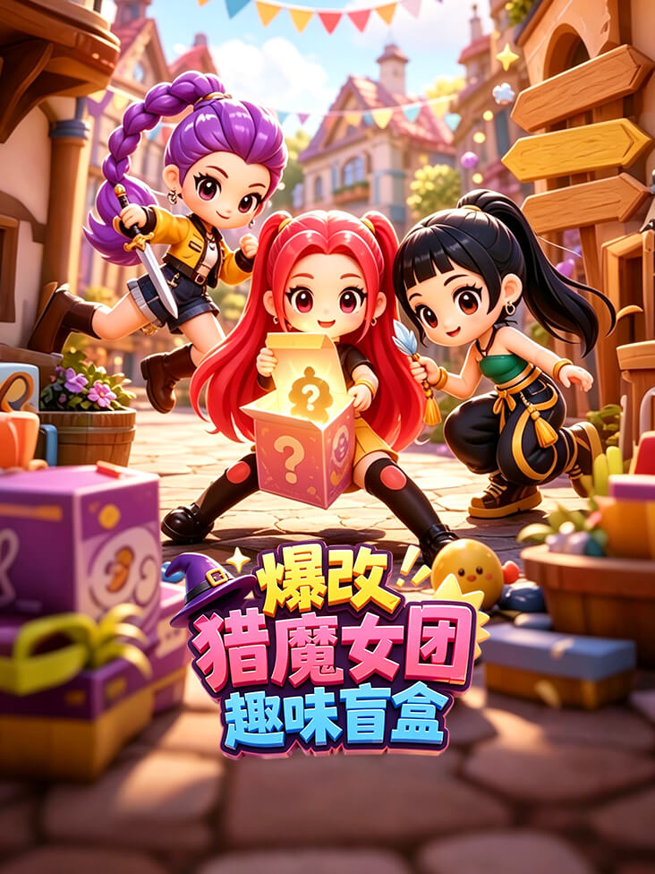 爆改猎魔女团趣味盲盒