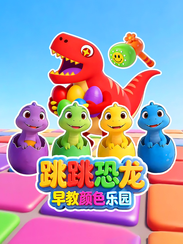 跳跳恐龙早教颜色乐园封面图