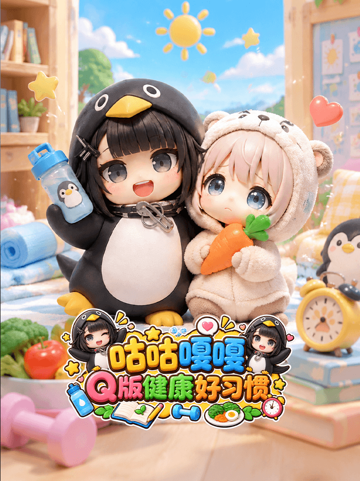 咕咕嘎嘎Q版健康好习惯