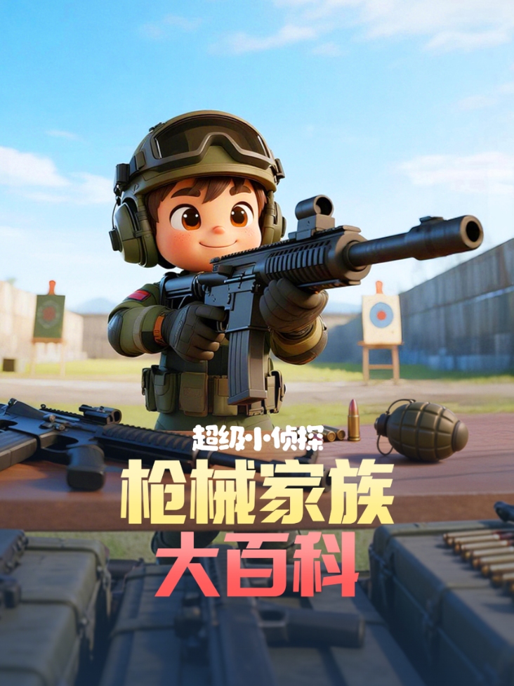 超级小侦探枪械家族大百科封面图