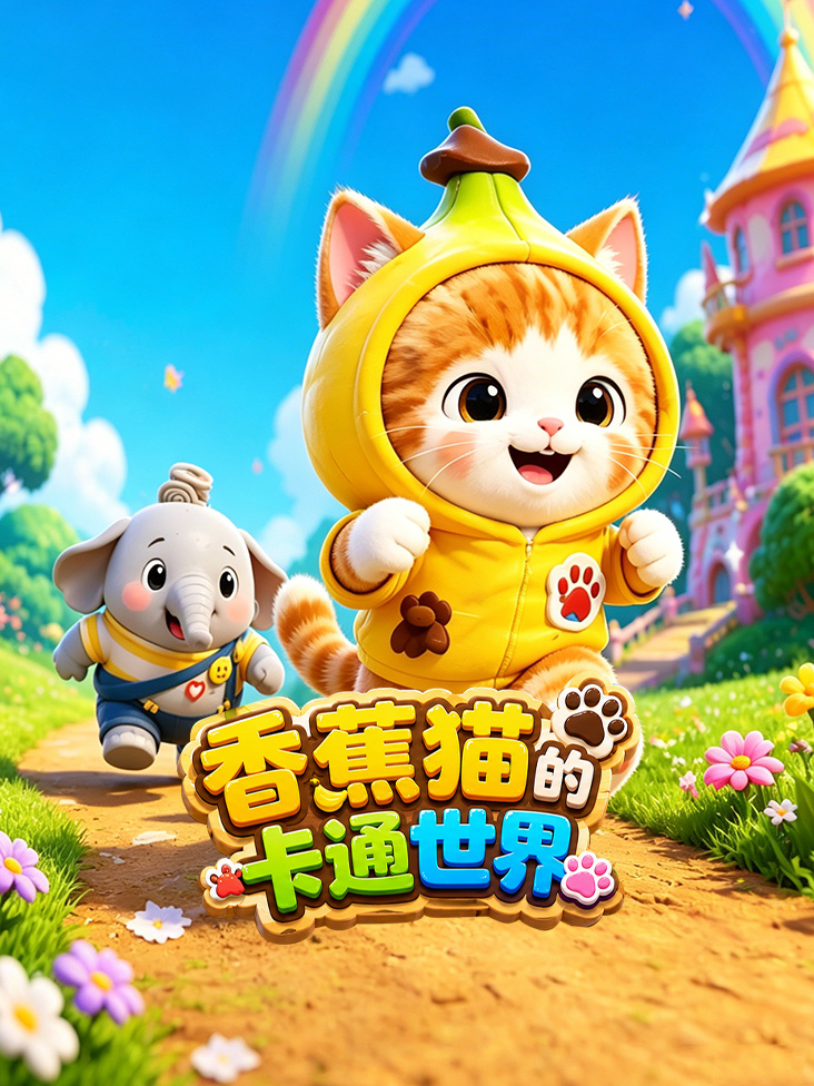 香蕉猫的卡通世界