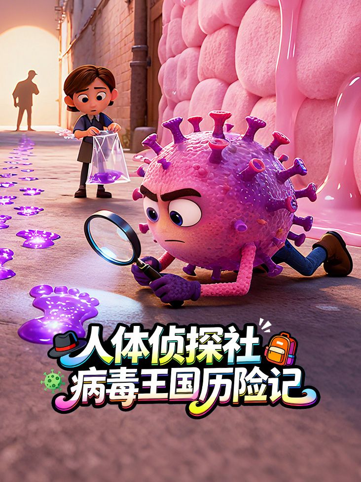 人体侦探社病毒王国历险记封面图